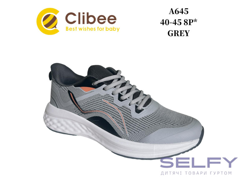 Кросівки Clibee A645 grey 40-45, Фото 1