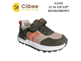 Кросівки дитячі Clibee EA292 green-brown 21-26
