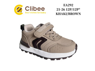 Кросівки дитячі Clibee EA292 khaki-brown 21-26