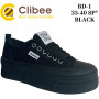 Кеди Clibee BD-1 black 35-40