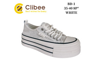 Кеди Clibee BD-1 white 35-40