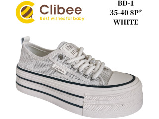 Кеди Clibee BD-1 white 35-40
