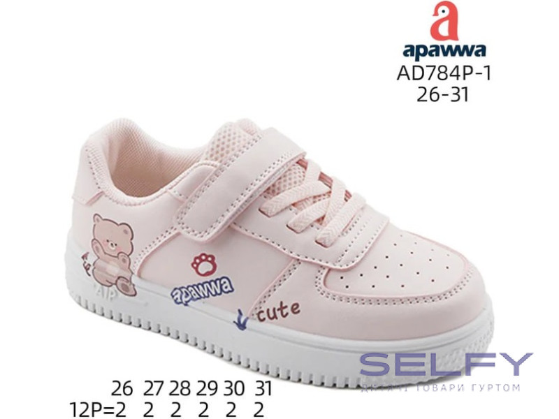 Кросівки дитячі Apawwa AD784P-1 pink 26-31, Фото 1