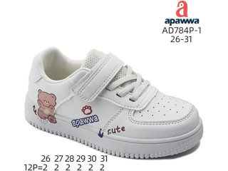 Кросівки дитячі Apawwa AD784P-1 white 26-31