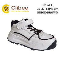 Кросівки дитячі Clibee KC511 beige-brown 32-37