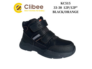 Черевики дитячі Clibee KC515 black-orange 32-37