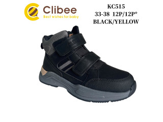 Черевики дитячі Clibee KC515 black-yellow 32-37