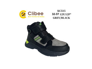 Черевики дитячі Clibee KC515 grey-black 32-37