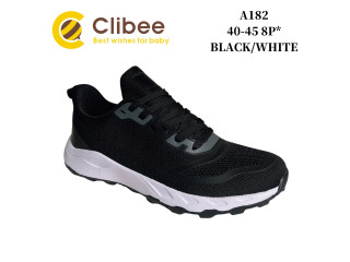 Кросівки Clibee A182 black-white 40-45