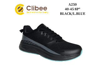 Кросівки Clibee A250 black-l.blue 40-45