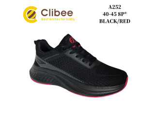 Кросівки Clibee A252 black-red 40-45