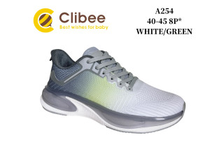 Кросівки Clibee A254 white-green 40-45