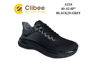 Кросівки Clibee A254 black-d.grey 40-45