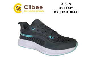 Кросівки Clibee AD259 d.grey-l.blue 36-41