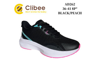Кросівки Clibee AD262 black-peach 36-41