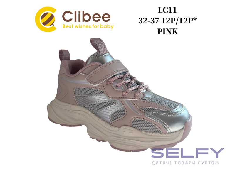 Кросівки дитячі Clibee LC11 pink 32-37, Фото 1