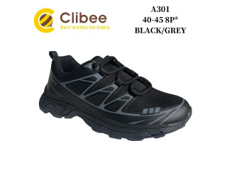 Кросівки Clibee A331 black-grey 40-45