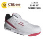 Кросівки Clibee AD655 white-red 36-41