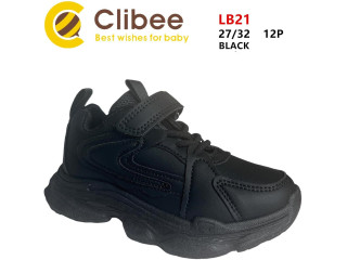 Кросівки дитячі Clibee LB21 black 27-32