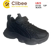 Кросівки дитячі Clibee LB23 black 27-32