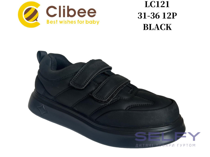 Кросівки дитячі Clibee LC121 black 31-36, Фото 1