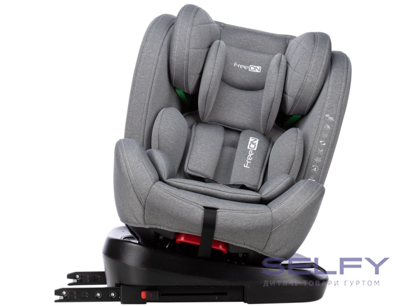 Автокрісло FreeON Sierra, i-Size 40-150 см, grey, Фото 5
