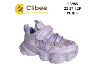Кросівки дитячі Clibee LA985 purple 22-27