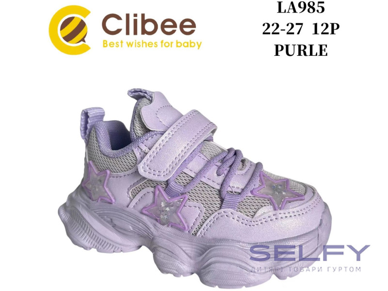 Кросівки дитячі Clibee LA985 purple 22-27, Фото 1