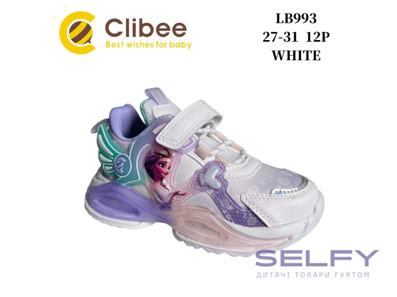 Кросівки дитячі Clibee LB993 white 27-31, Фото 1