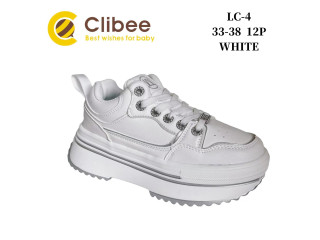 Кросівки дитячі Clibee LC-4 white 33-38