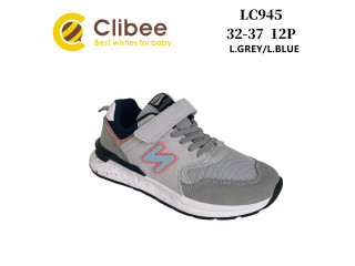 Кросівки дитячі Clibee LC945 l.grey-l.blue 32-37