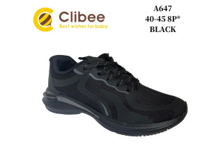 Кросівки дитячі Clibee A647 black 40-45