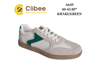 Кросівки дитячі Clibee A649 khaki-green 40-45