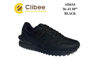 Кросівки дитячі Clibee AD654 black 36-41