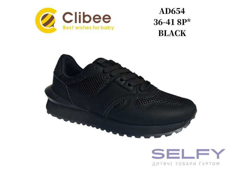 Кросівки дитячі Clibee AD654 black 36-41, Фото 1