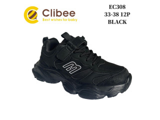 Кросівки дитячі Clibee EC308 black 33-38