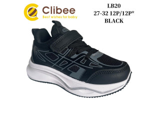 Кросівки дитячі Clibee LB20 black 27-32