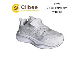 Кросівки дитячі Clibee LB20 white 27-32