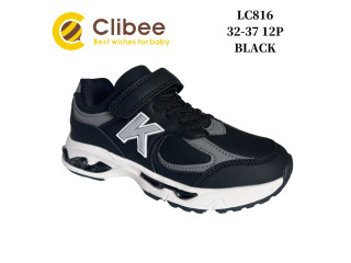 Кросівки дитячі Clibee LC816  black 32-37