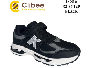 Кросівки дитячі Clibee LC816  black 32-37