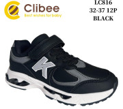 Кросівки дитячі Clibee LC816  black 32-37