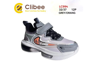 Кросівки дитячі Clibee LC994  grey-orange 32-37