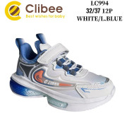Кросівки дитячі Clibee LC994  white-l.blue 32-37