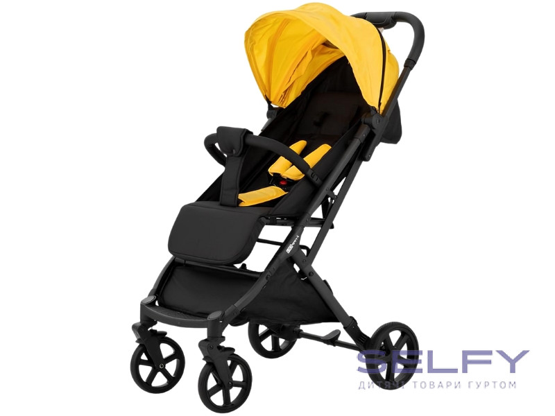 Коляска для ребенка прогулочная FreeON Tao, yellow, Фото 1
