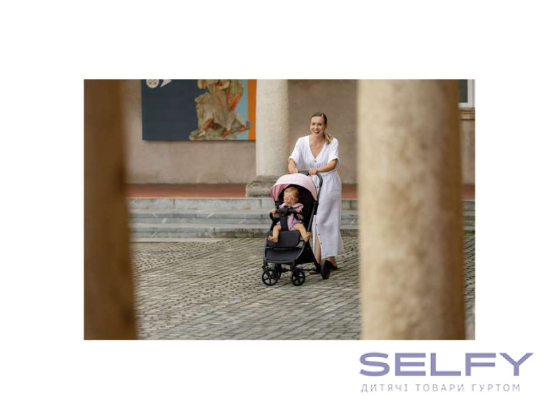 Коляска для дитини прогулянкова FreeON Tao, pink, Фото 7