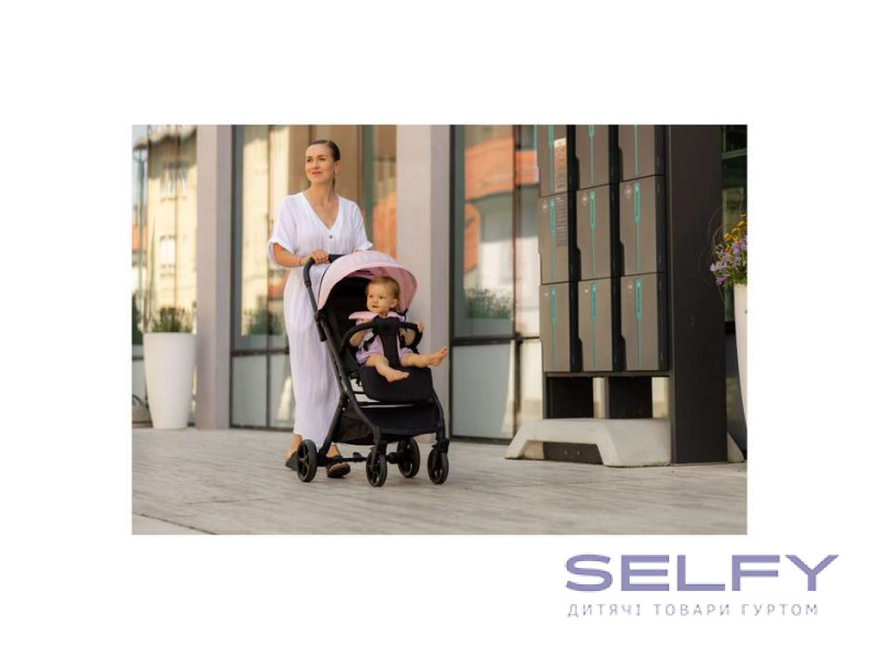 Коляска для дитини прогулянкова FreeON Tao, pink, Фото 6