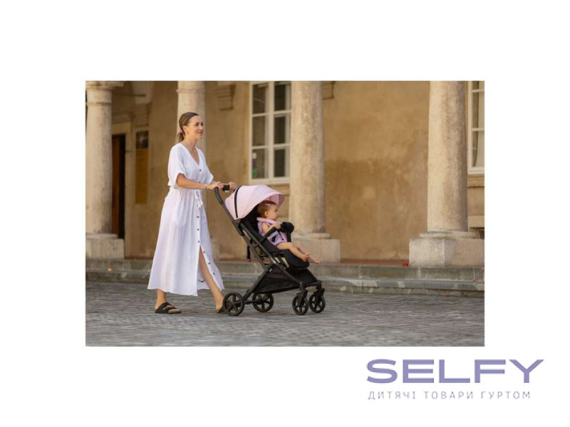 Коляска для ребенка прогулочная FreeON Tao, pink, Фото 5