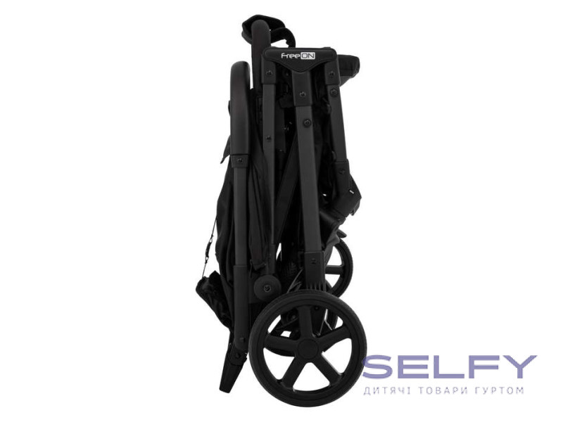 Коляска для ребенка прогулочная FreeON Tao, black, Фото 5