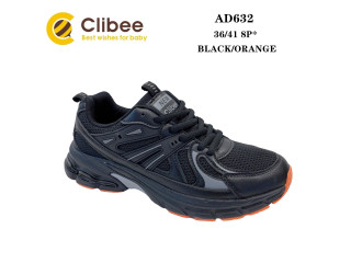 Кросівки Clibee AD632 black-orange 36-41