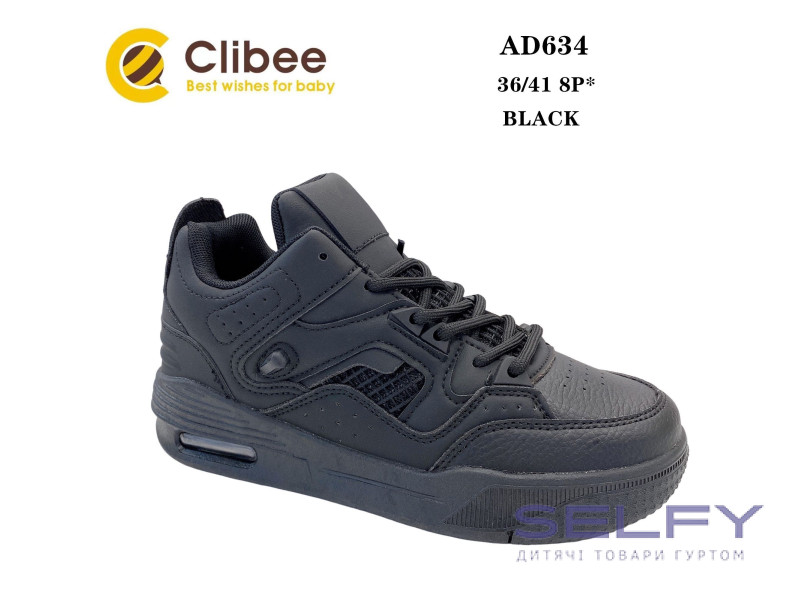 Кросівки Clibee AD634 black 36-41, Фото 1